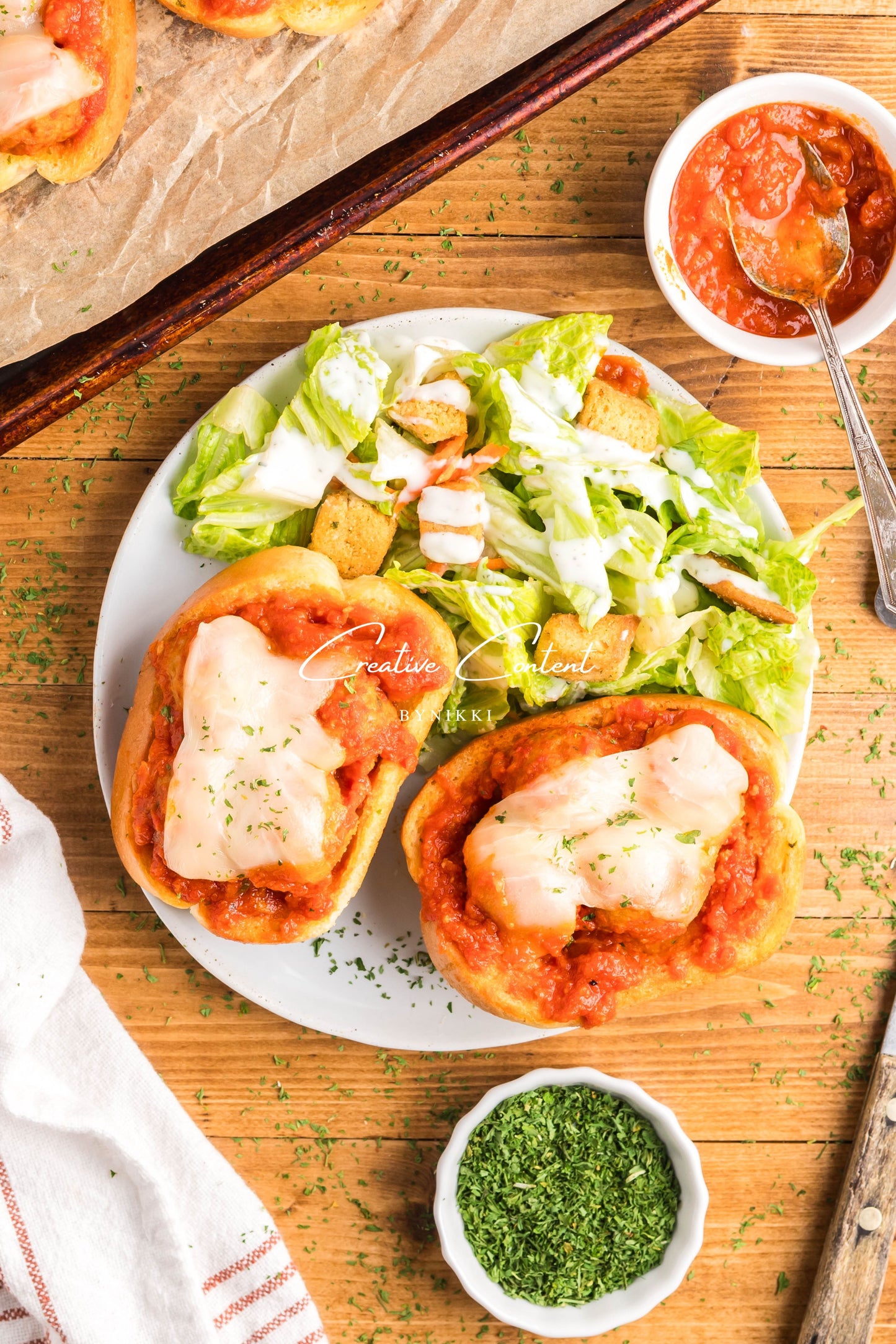 Texas Toast Meatball Sandwiches - Exclusive