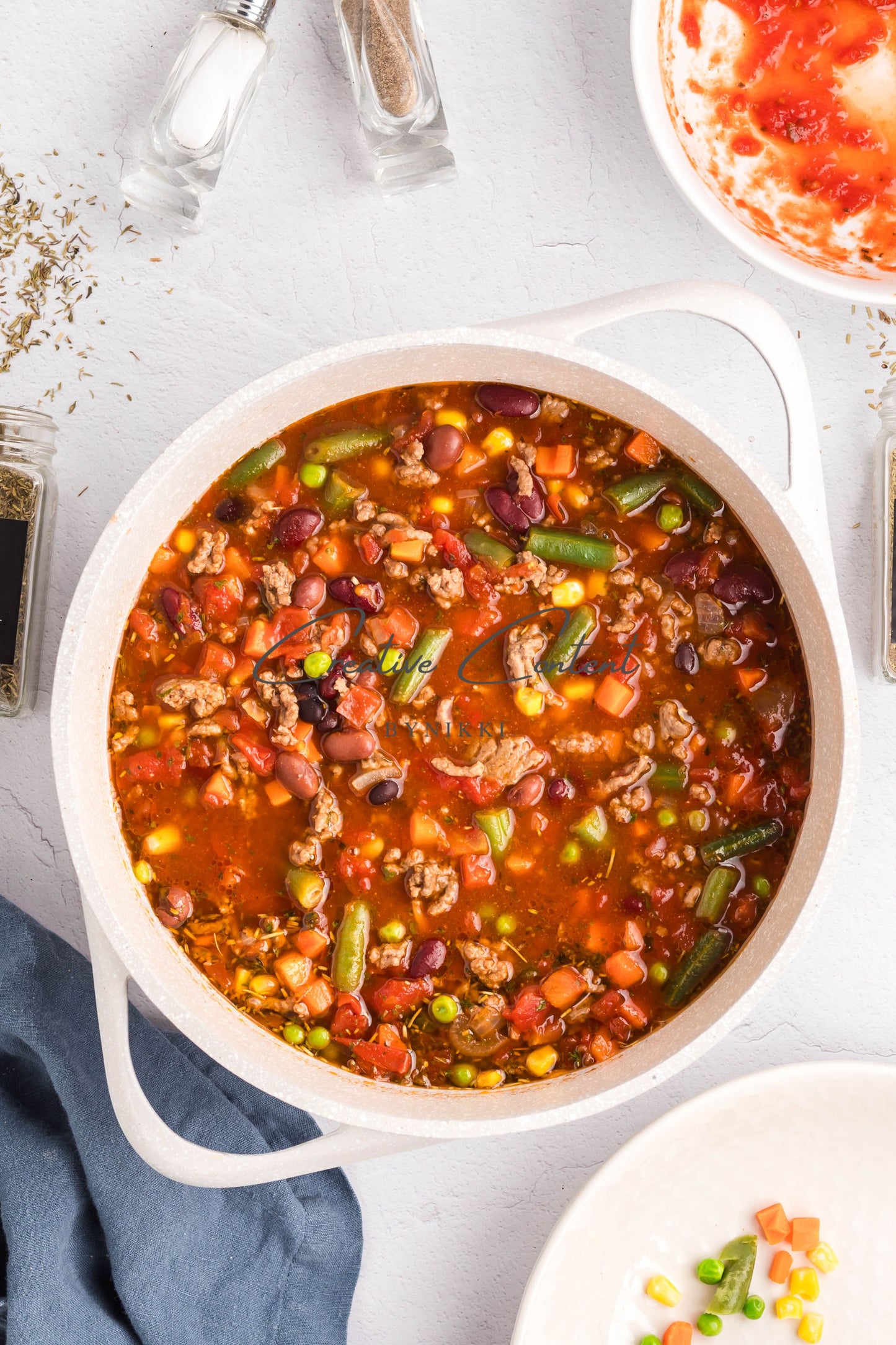 Three Bean Beef Soup  -  Exclusive
