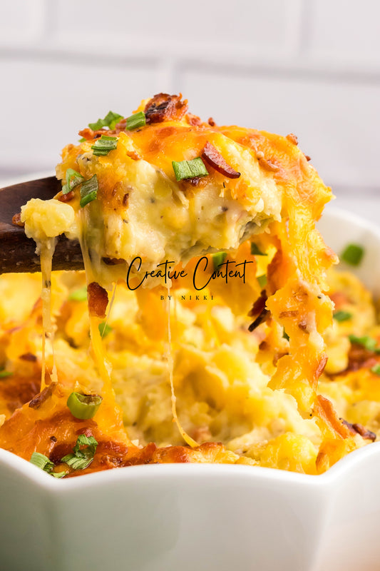 Twice Baked Mashed Potatoes - Exclusive