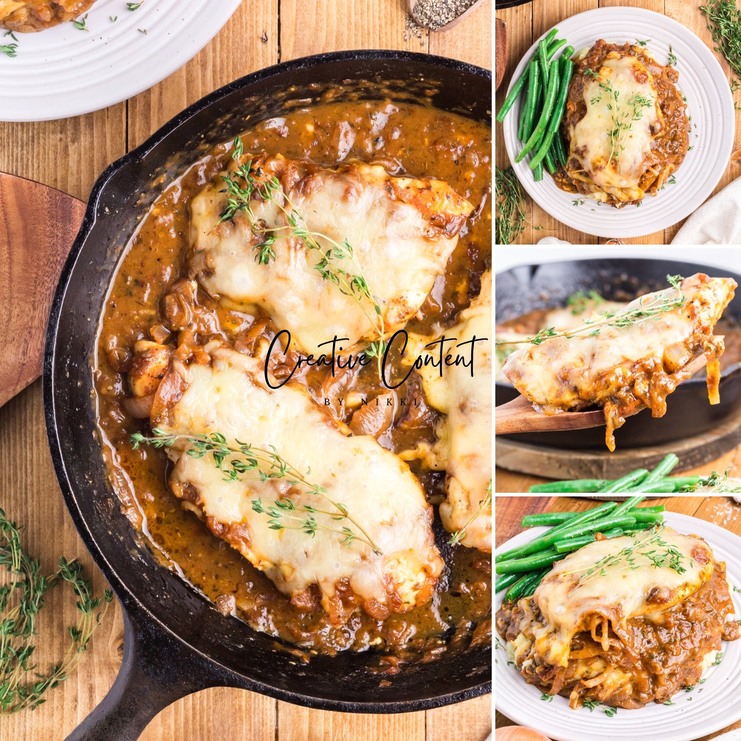 French Onion Chicken - Set 2 of 2
