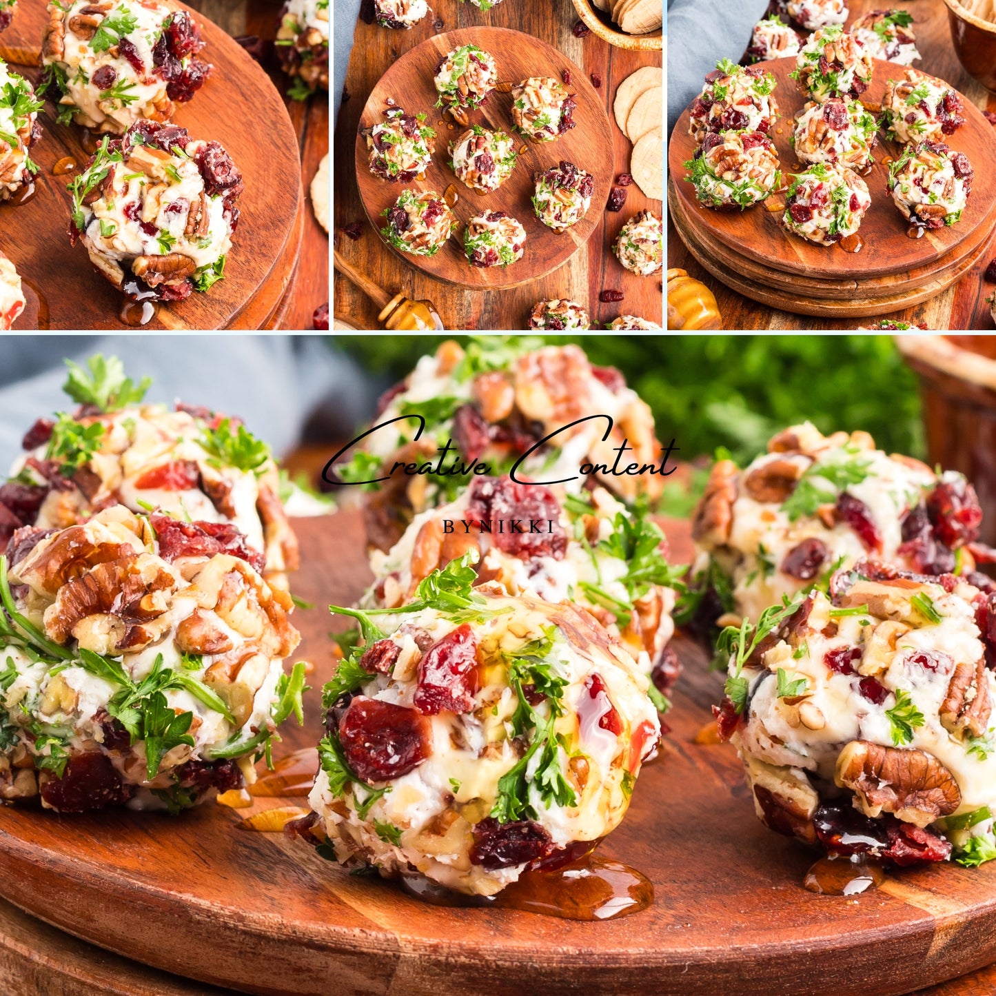Cranberry Goat Cheese Balls - Set 2 of 2