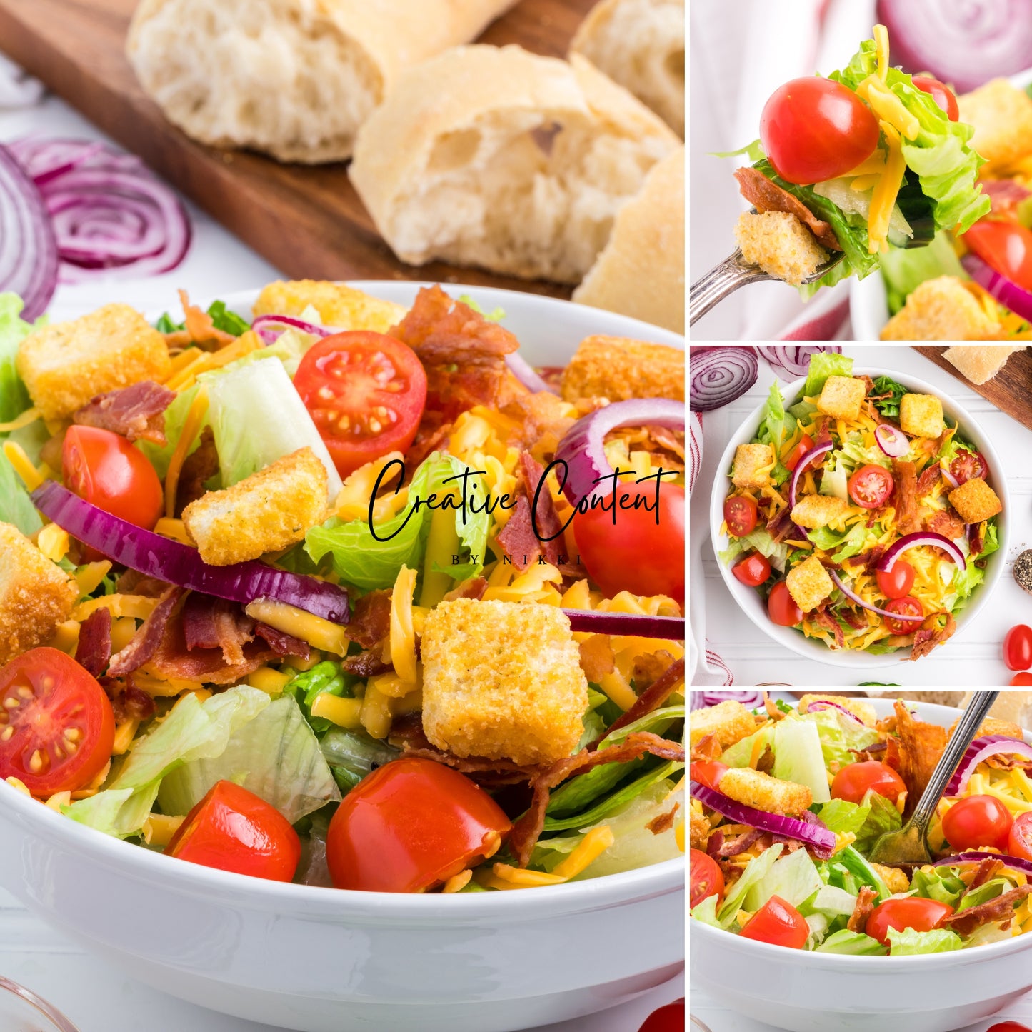 House Salad + Homemade Vinaigrette - Set 2 of 2