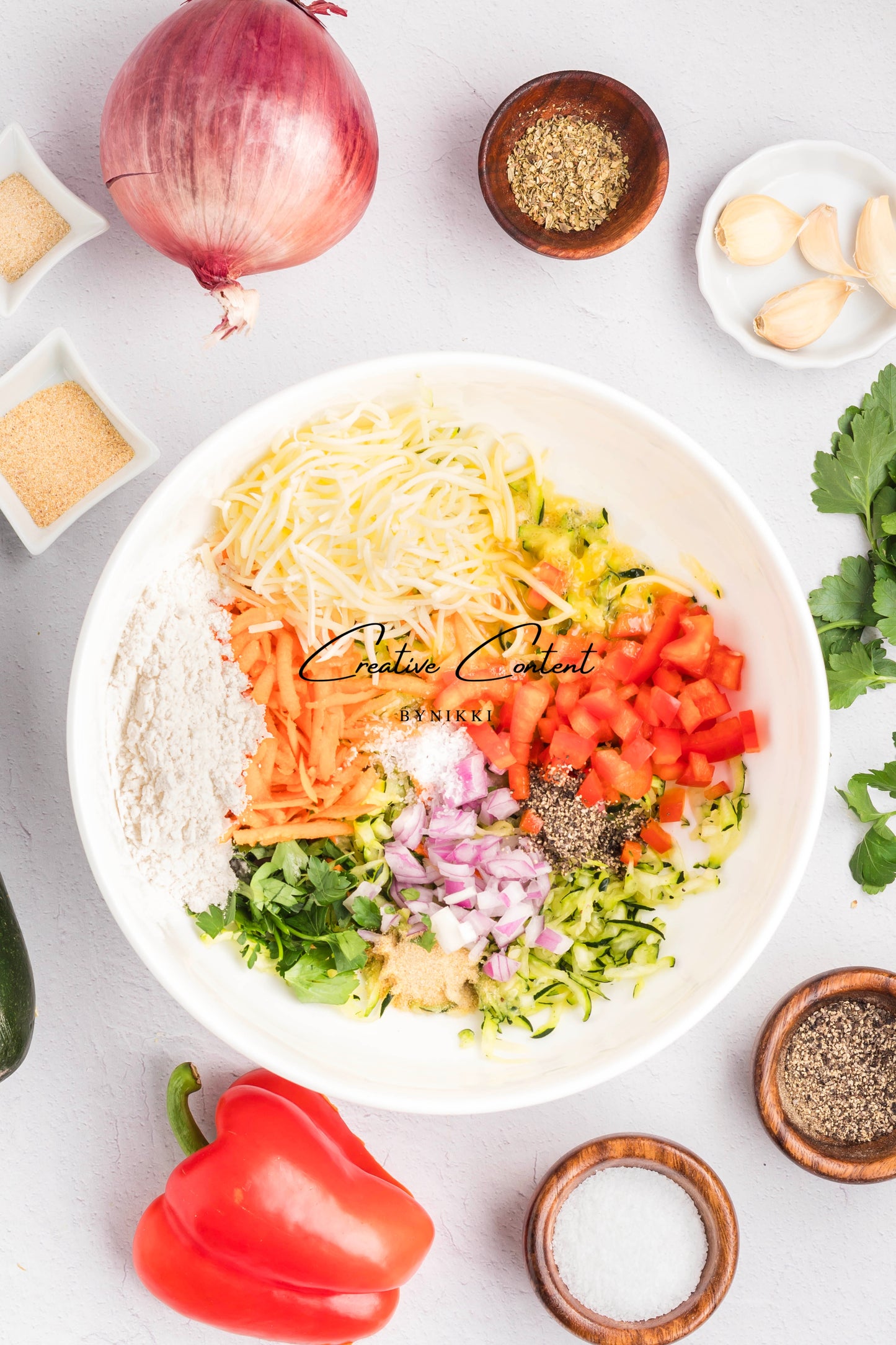 Cheesy Veggie Patties + Creamy Garlic Dip- Exclusive