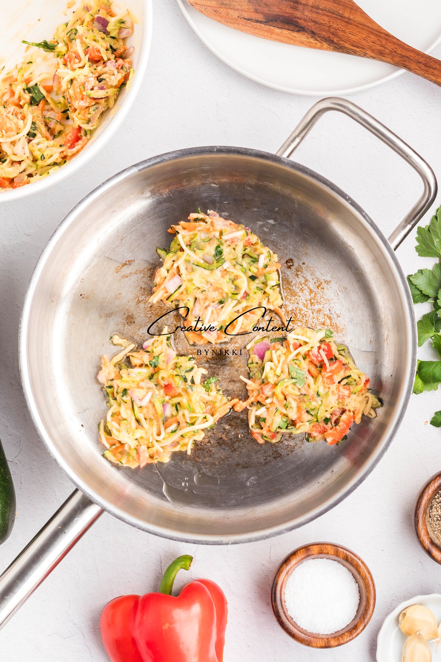 Cheesy Veggie Patties + Creamy Garlic Dip- Exclusive