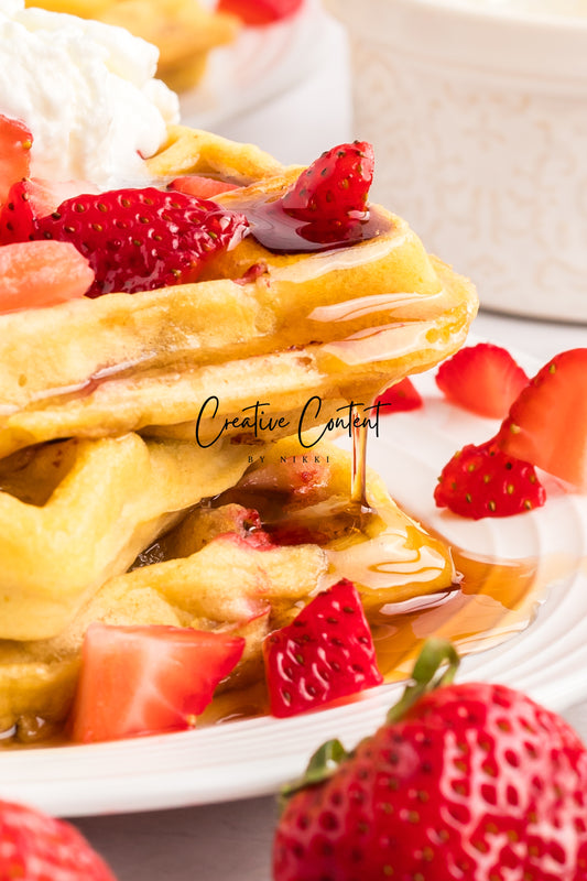 Strawberry Waffles - Exclusive