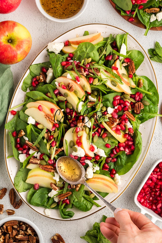 Winter Salad + Homemade Vinaigrette - Exclusive