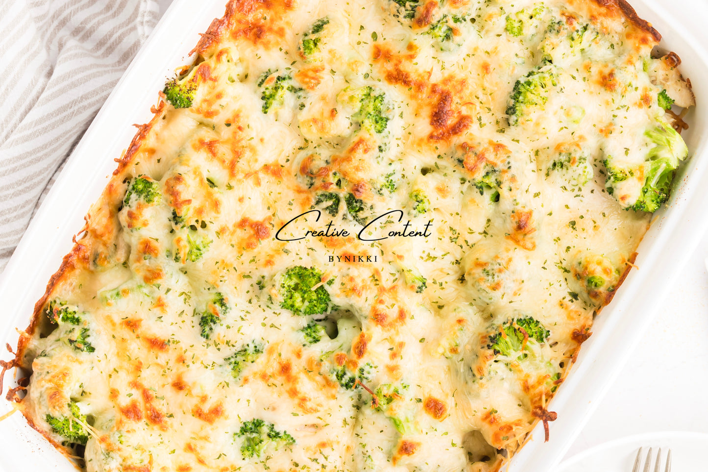 Cheesy Chicken Broccoli Alfredo  - Exclusive