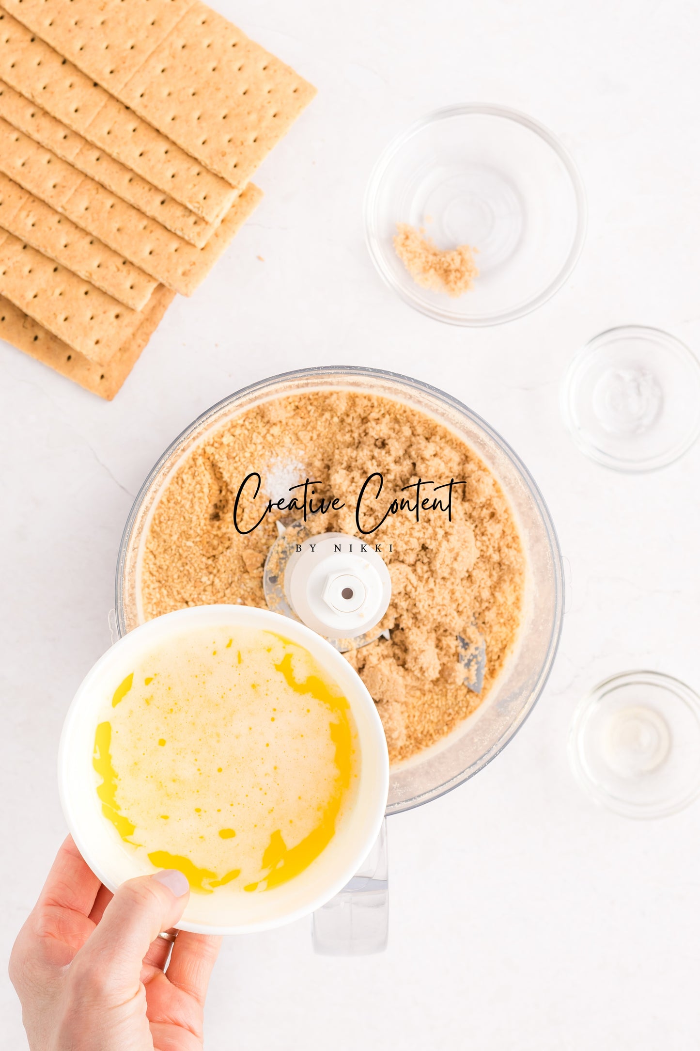 No Bake Strawberry Cheesecake Parfaits -  Set 1 of 2